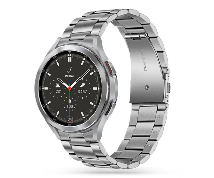 Pasek i akcesoria do zegarków TECH-PROTECT Stainless do Galaxy Watch 4 / 5 / 5 Pro / 6 / 7 / FE silver
